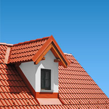 Terracotta clay tiles and Concrete roof tiles